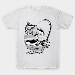 I Love Fishing T-Shirt